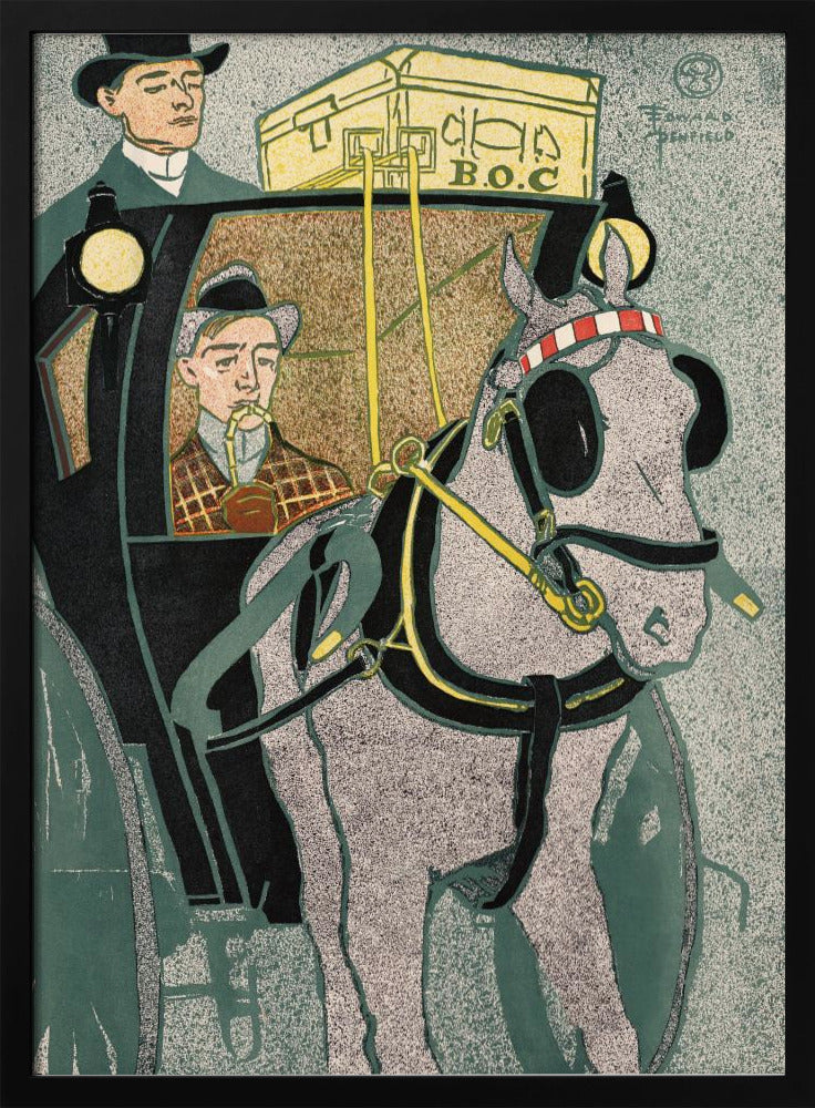 Man In Carriage (1896) | Poster