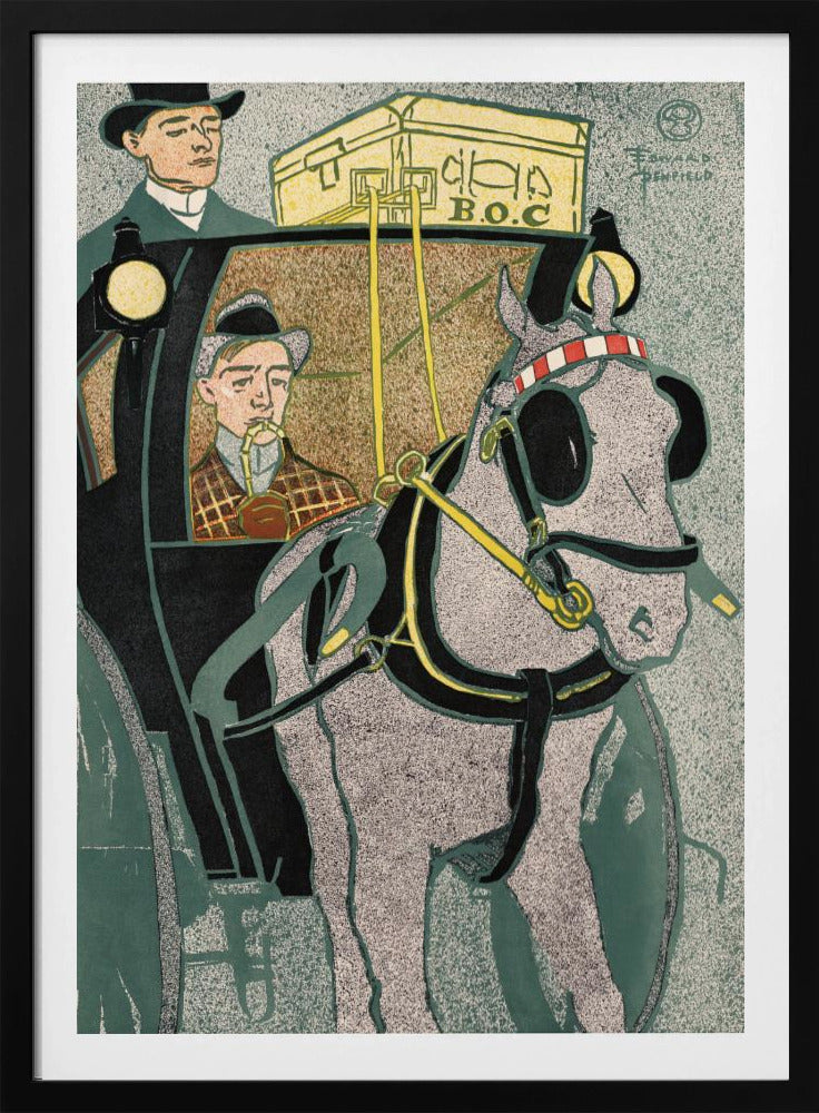 Man In Carriage (1896) | Poster