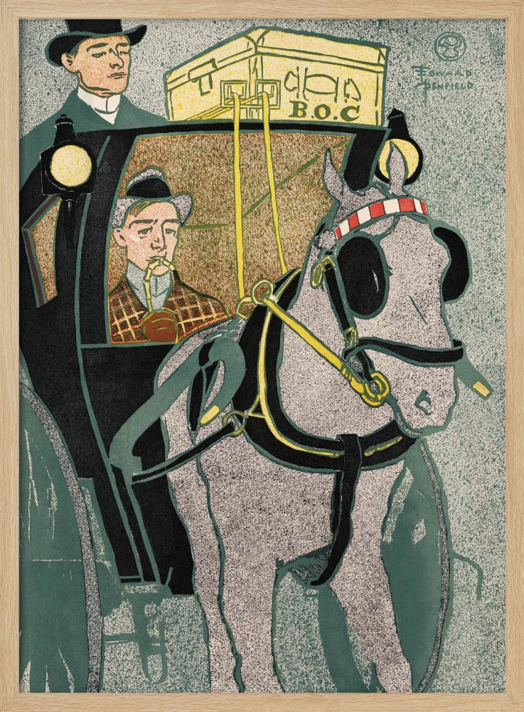 Man In Carriage (1896) | Poster