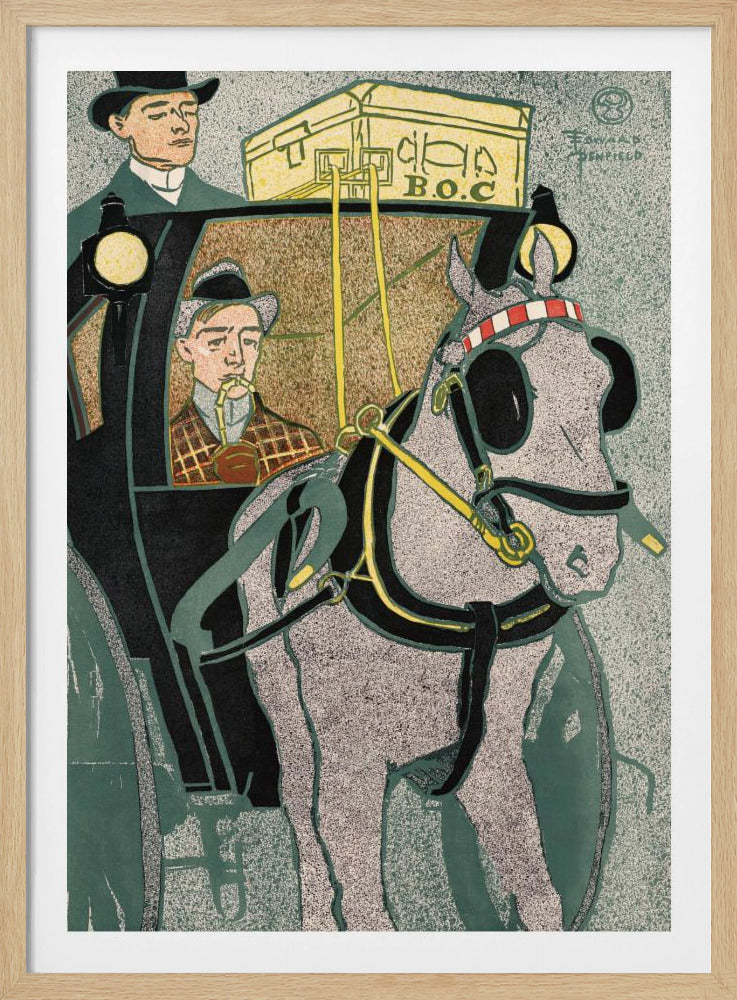 Man In Carriage (1896) | Poster