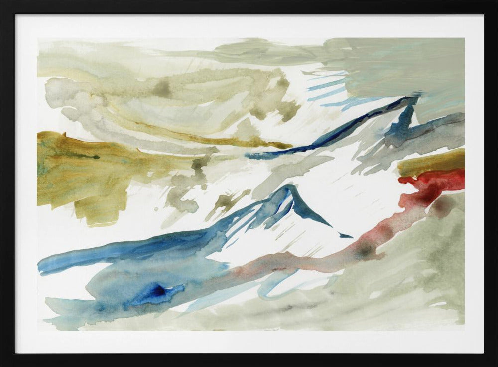 Abstract Landschap 1 | Poster