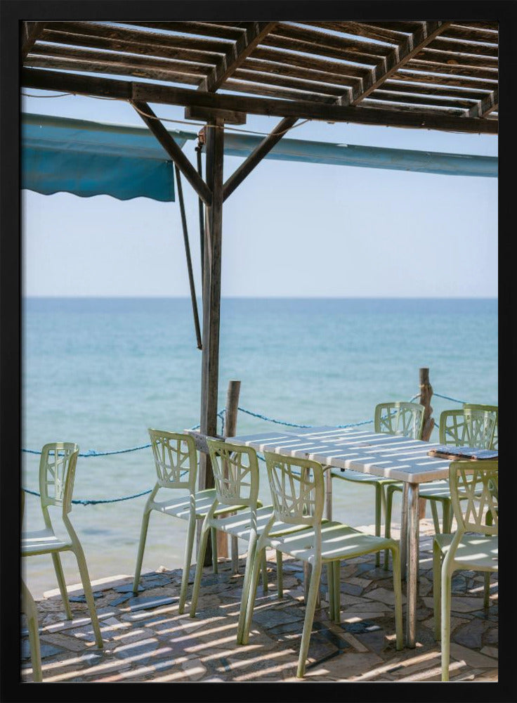 Oceanside View in Morocco | Poster