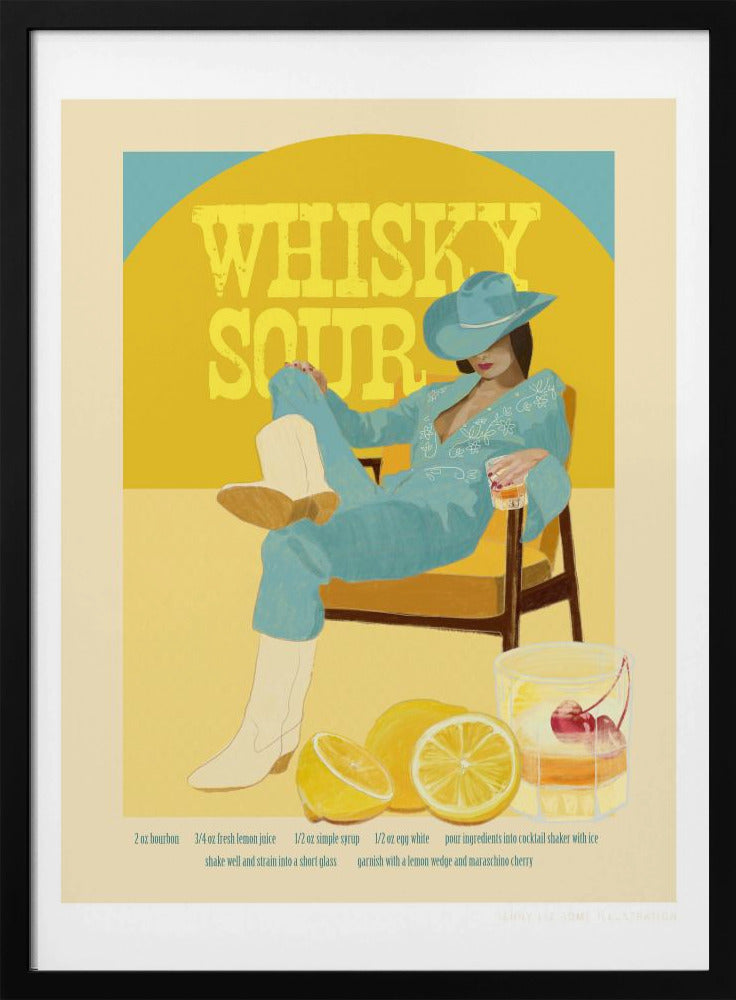 Jlr Cocktails Whisky's | Poster