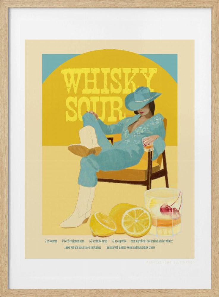 Jlr Cocktails Whisky's | Poster