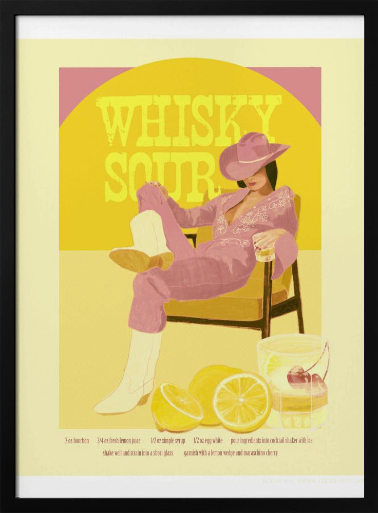 Jlr Whiskysour Roze Kopie | Poster
