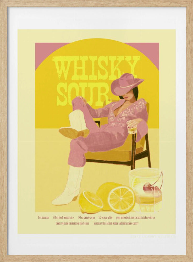 Jlr Whiskysour Roze Kopie | Poster