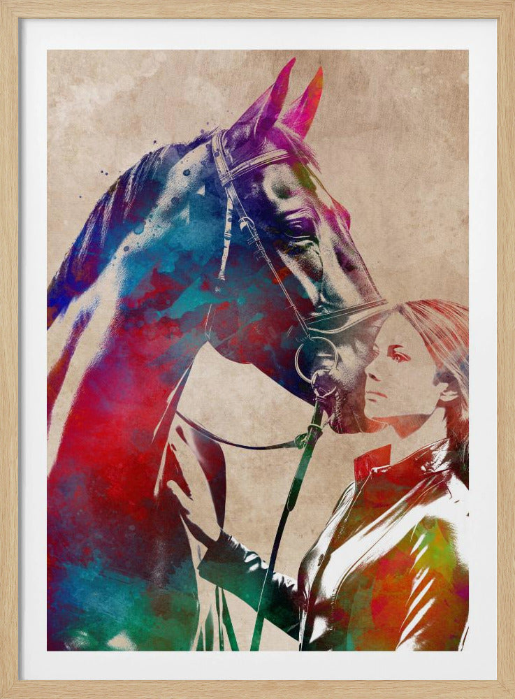 Paardensportkunst | Poster