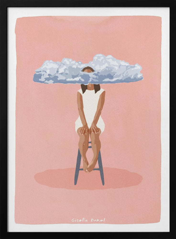 Roze Meditatie | Poster