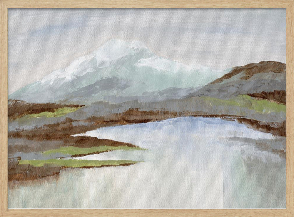 Besneeuwde Alp | Poster