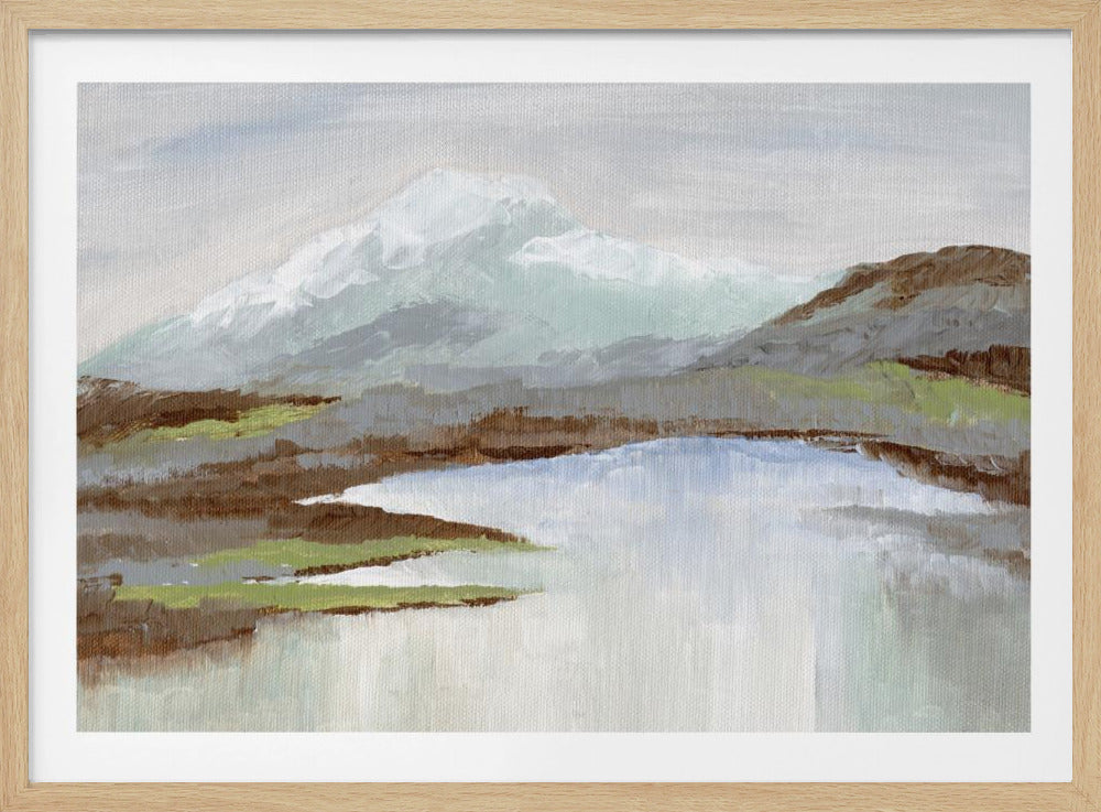 Besneeuwde Alp | Poster