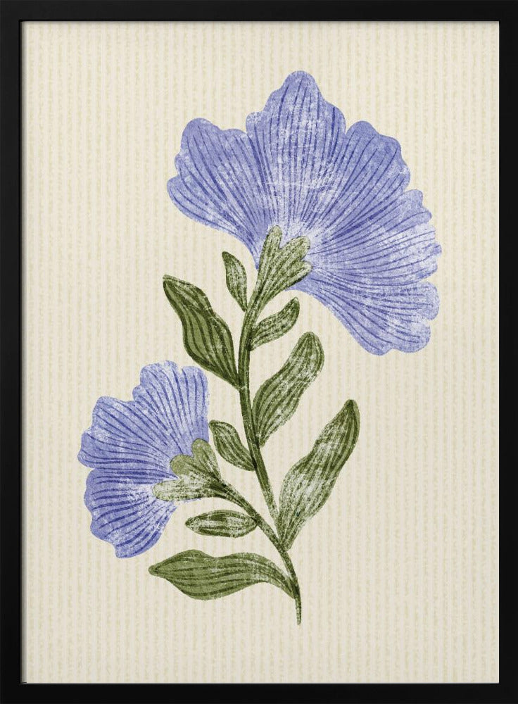 Vintage Bloem | Poster