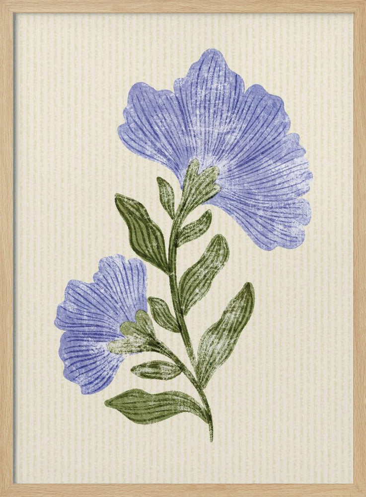 Vintage Bloem | Poster