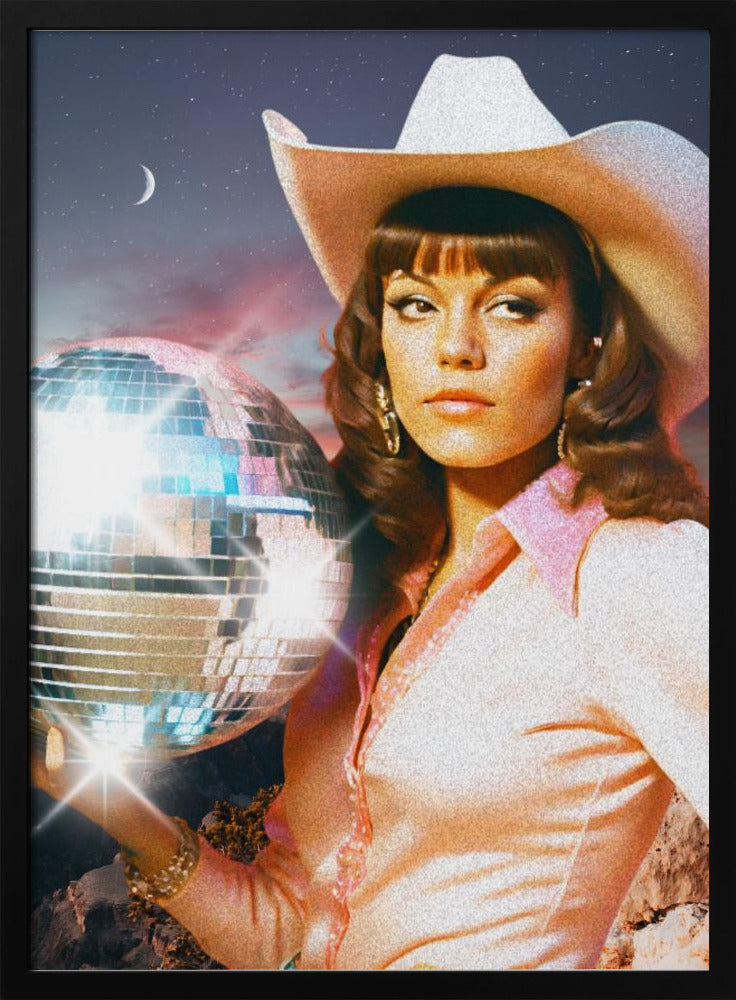 Kosmische Cowgirl | Poster