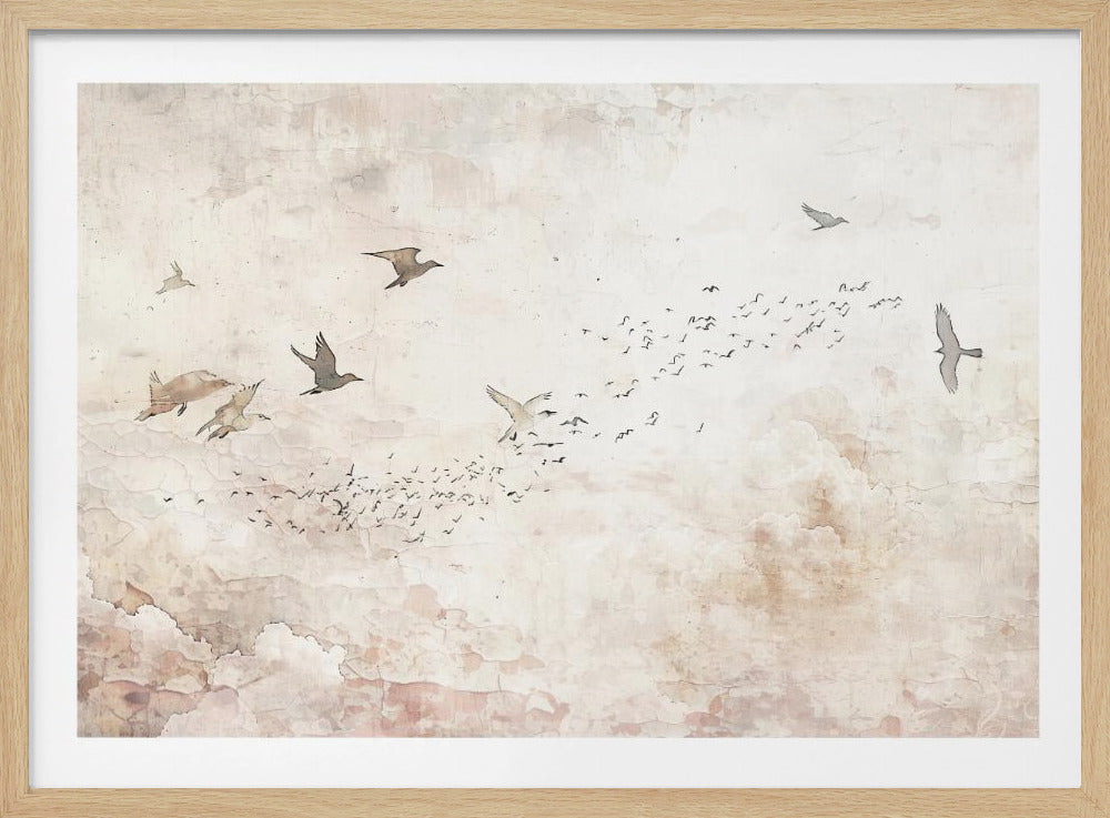 Vogels, vogels, dieren, vintage kunst, illustratie, wanddecoratie, 21 | Poster
