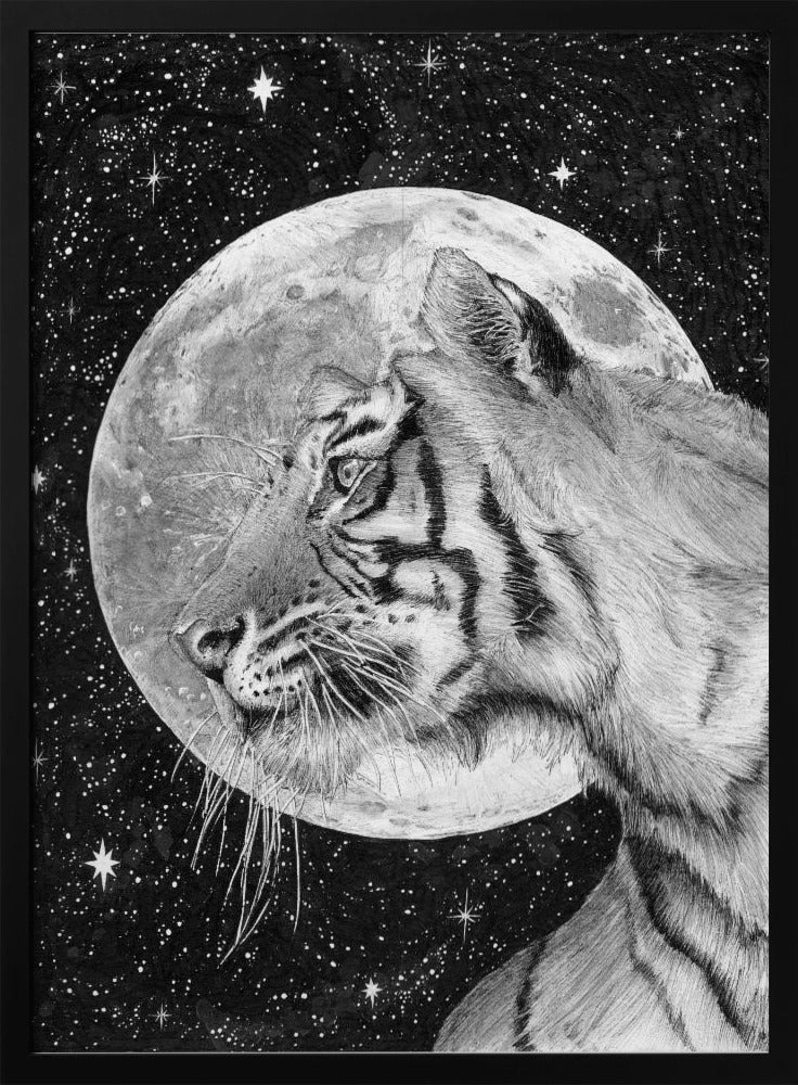 Maan en Tijger Origineel | Poster