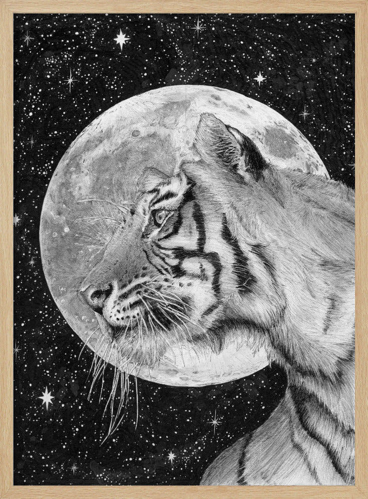 Maan en Tijger Origineel | Poster