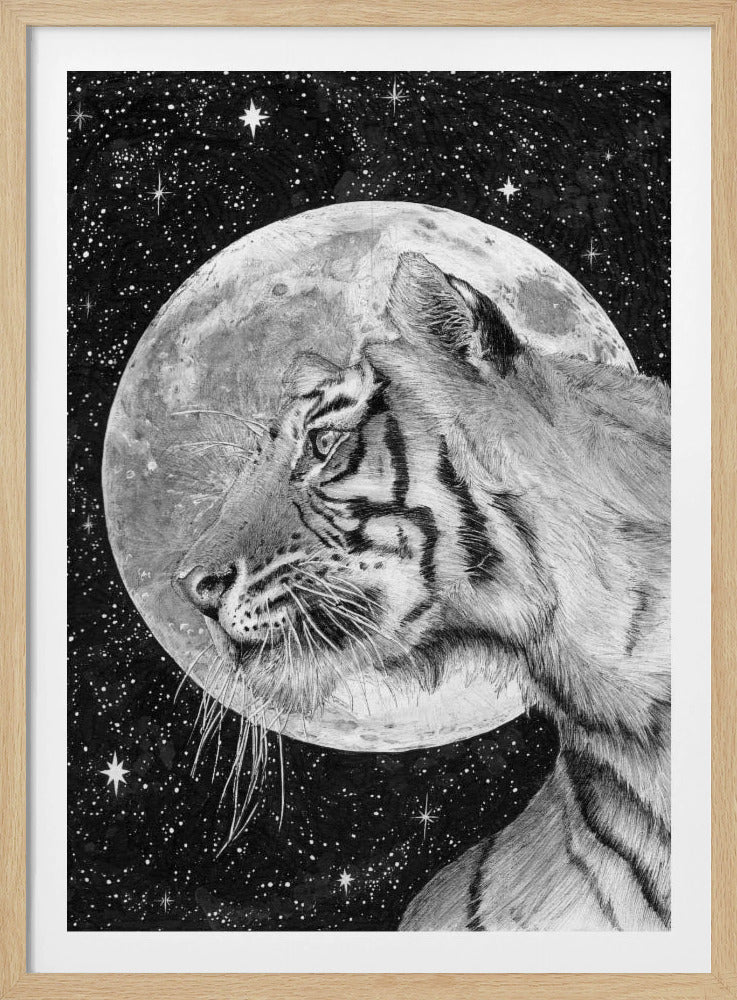 Maan en Tijger Origineel | Poster