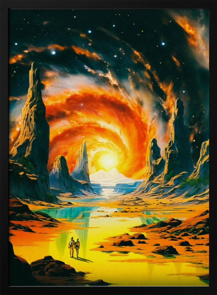 Romantische Ruimtewandeling | Poster