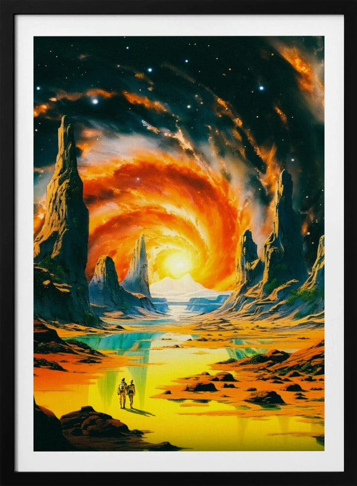 Romantische Ruimtewandeling | Poster
