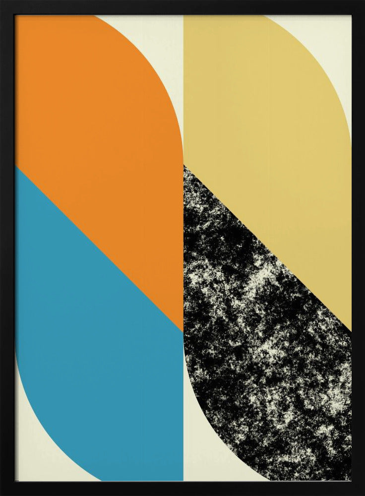 Gedurfde geometrische vormen | Poster