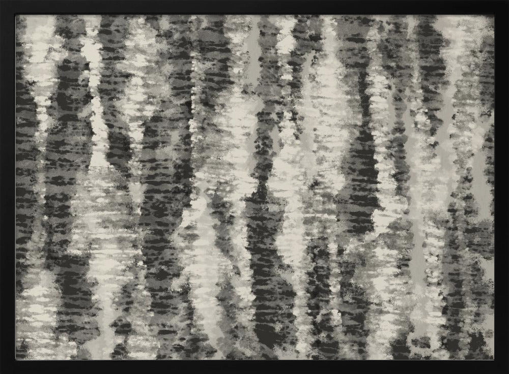 Monochrome strepen | Poster