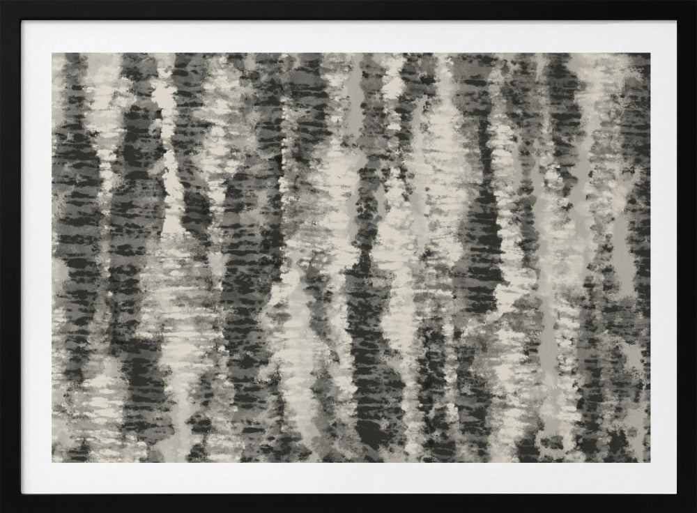 Monochrome strepen | Poster