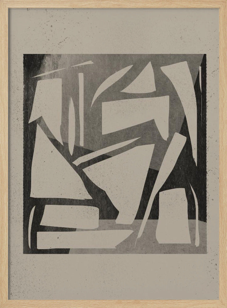 Geometrische schaduwen | Poster
