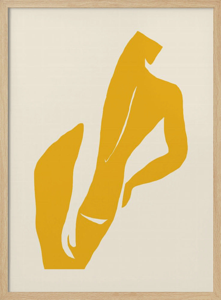 Gouden silhouet | Poster