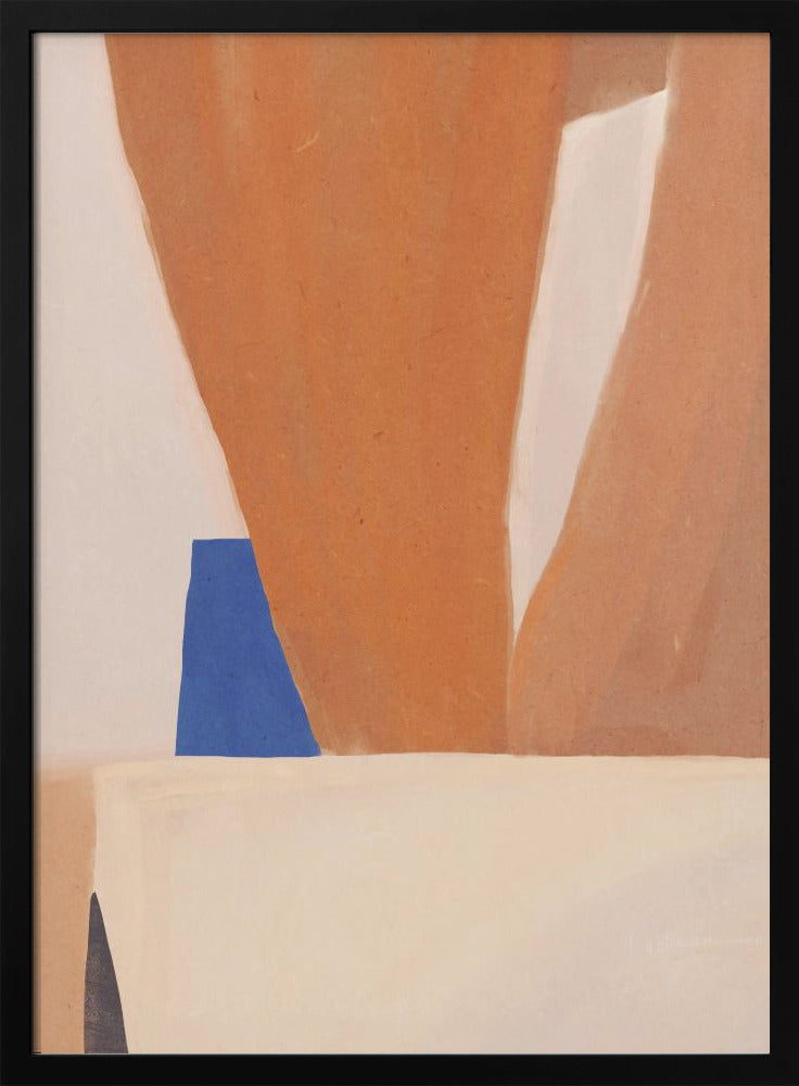 Warm Earth Tones And Bold Geometric Shapes | Poster