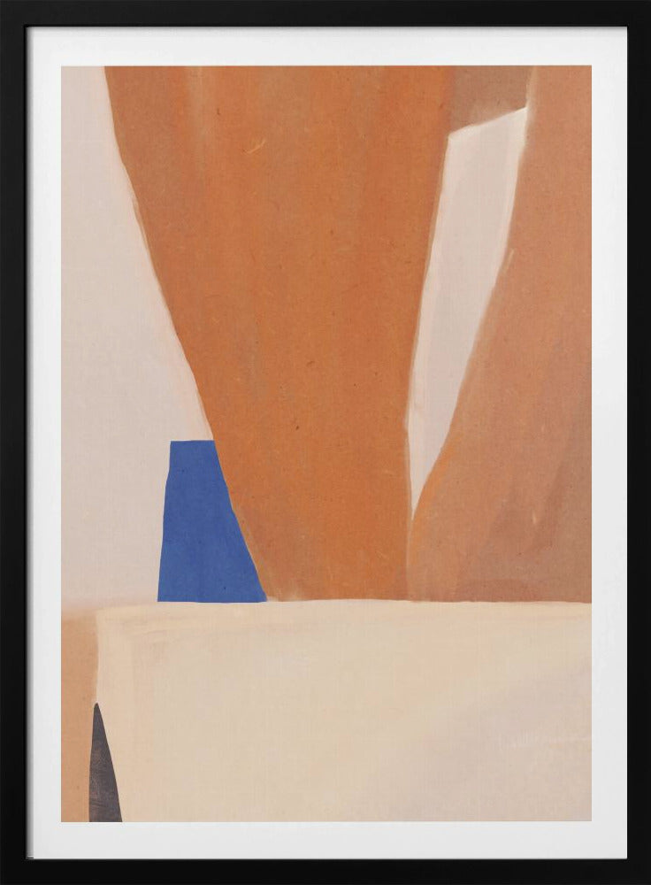Warm Earth Tones And Bold Geometric Shapes | Poster