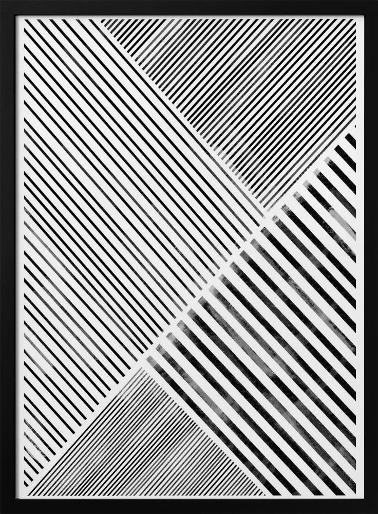 Diagonale patronen | Poster