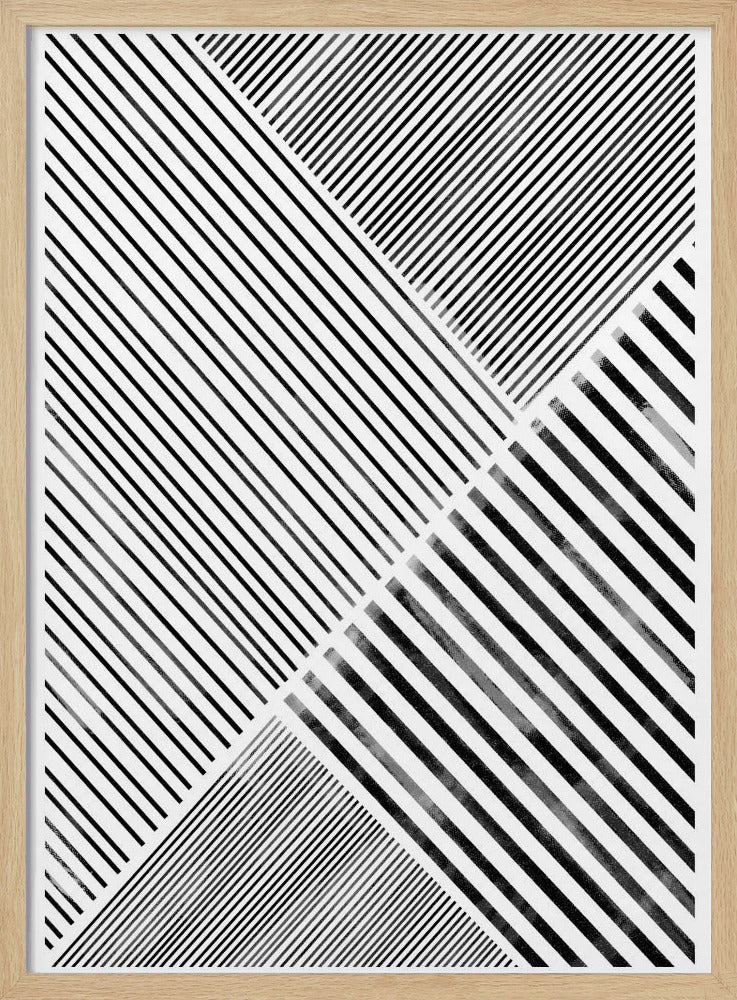 Diagonale patronen | Poster