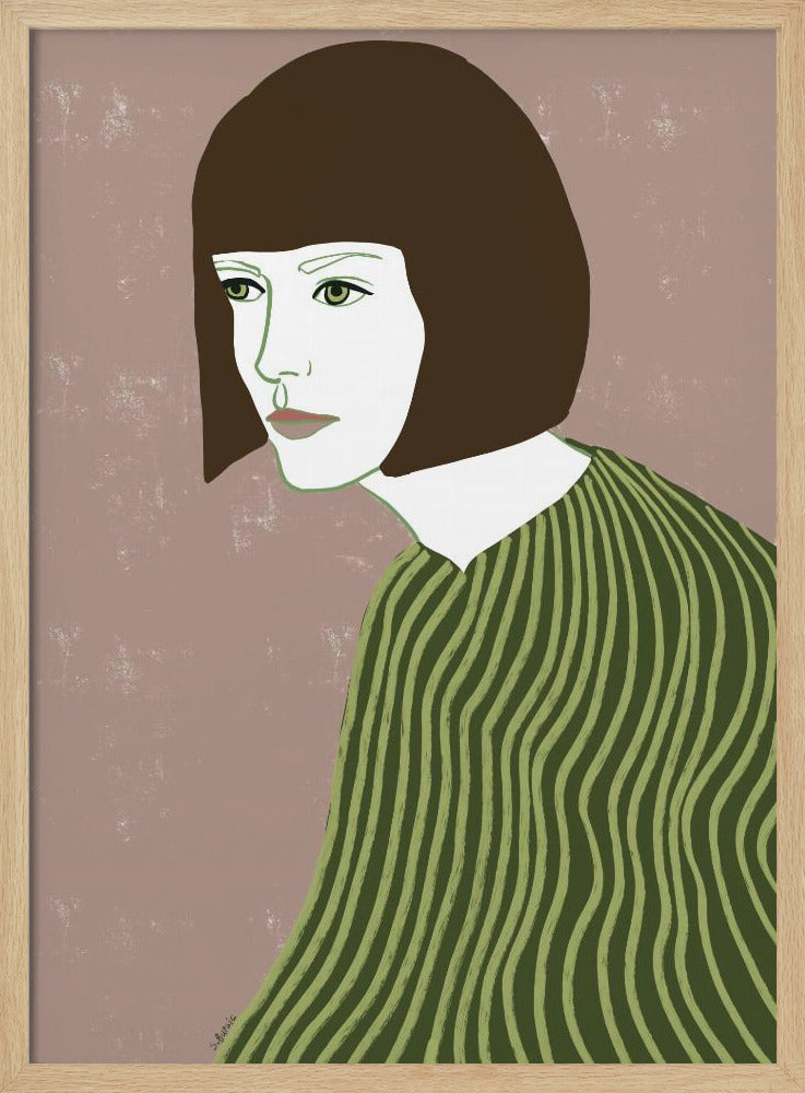De brunette | Poster