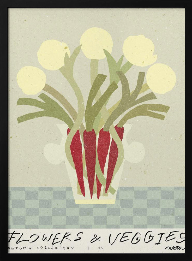 Bloemen &amp; Groenten 01 | Poster