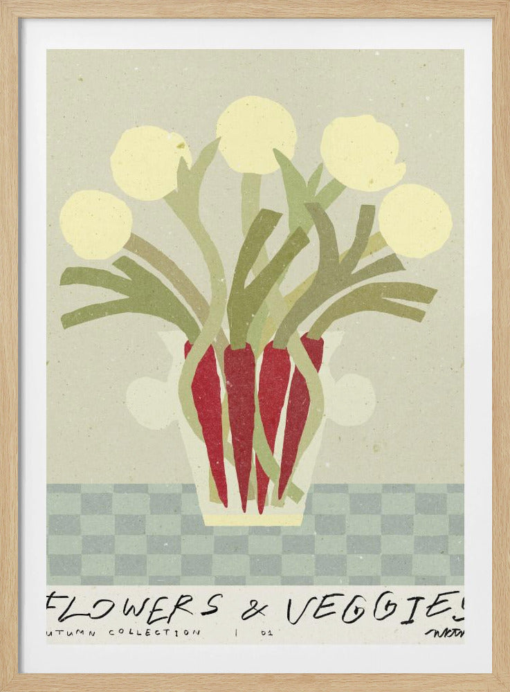 Bloemen &amp; Groenten 01 | Poster