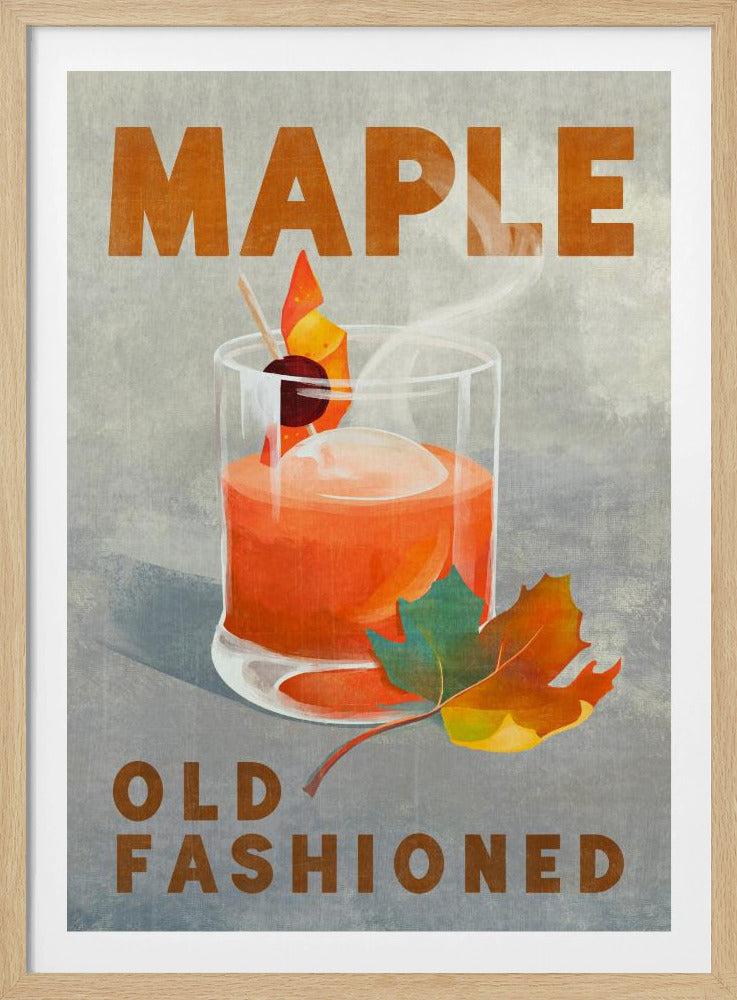 Esdoorn Old Fashioned Cocktail | Poster