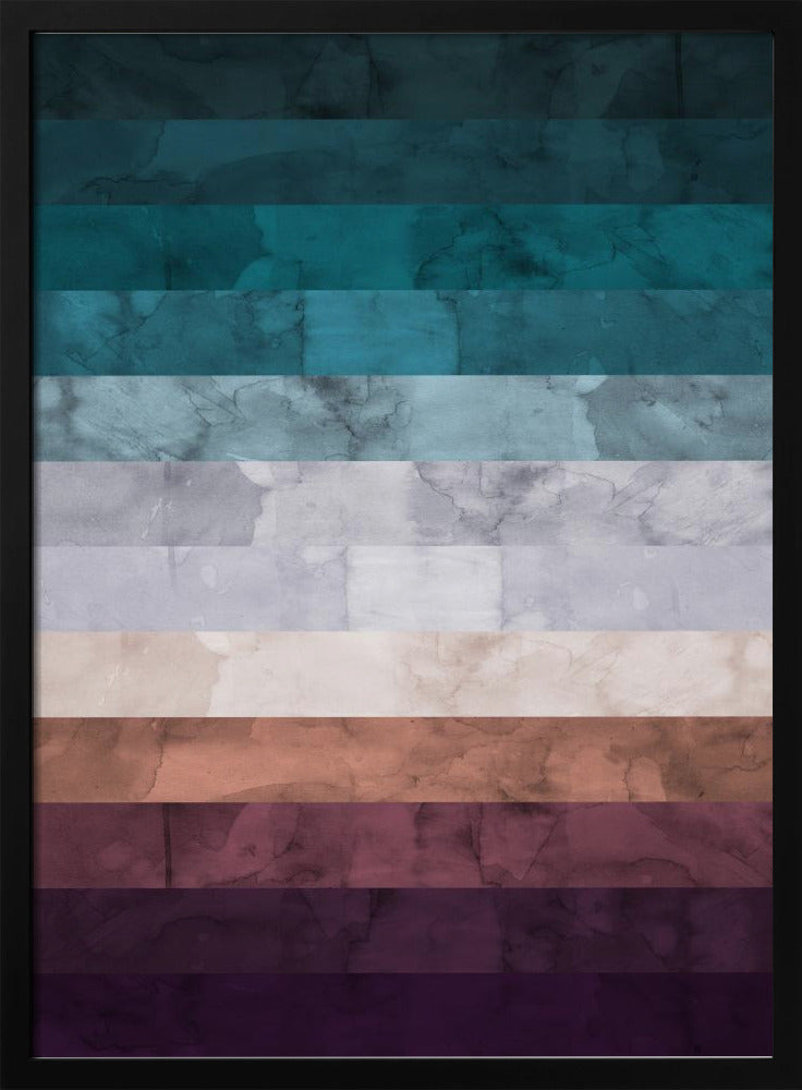 Expressionistisch landschap 1 | Poster