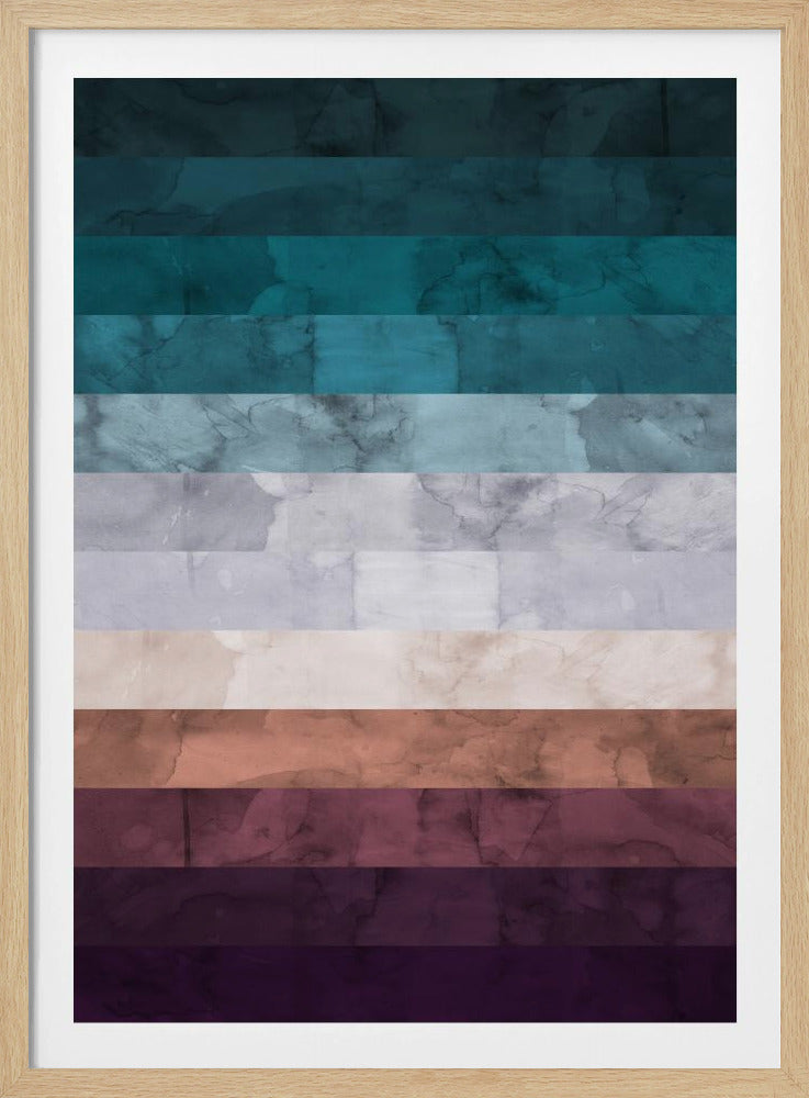 Expressionistisch landschap 1 | Poster