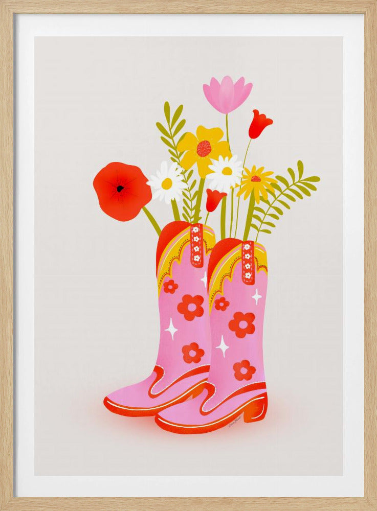 Cowgirllaarzen | Poster
