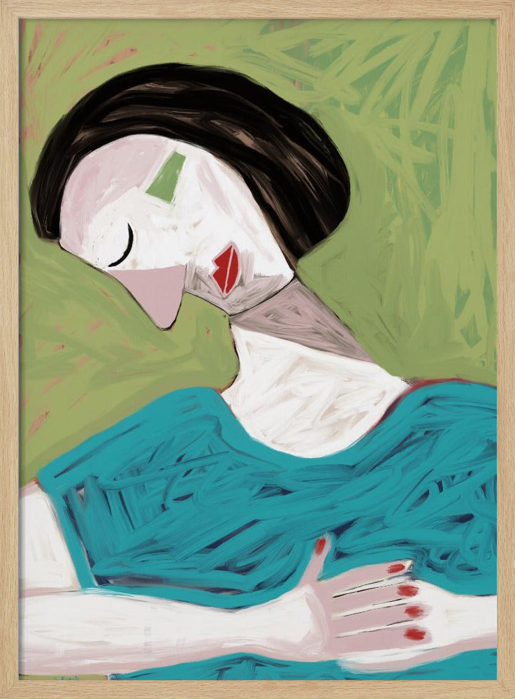De slapende vrouw | Poster