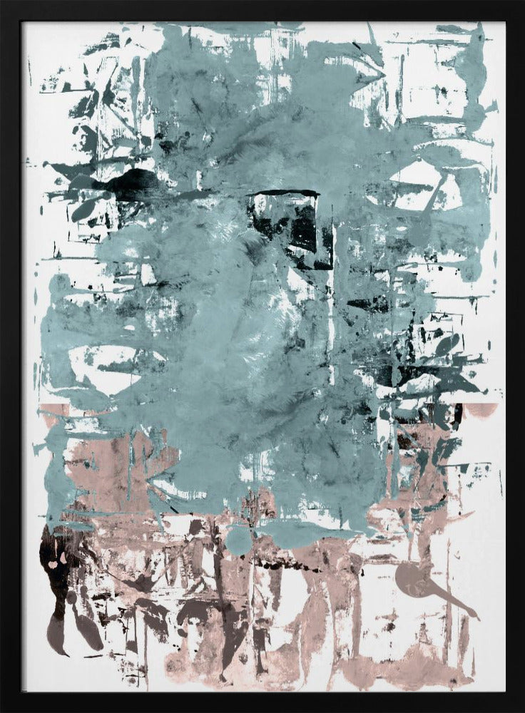 Abstract Neutrale Schraapsels 1 | Poster