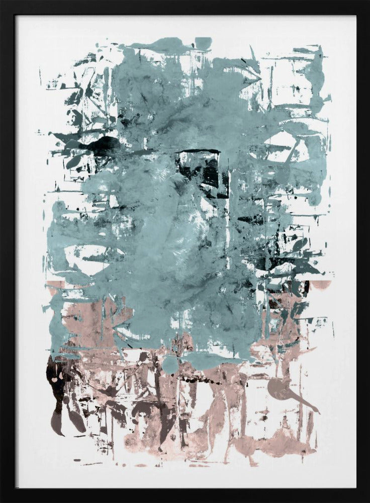 Abstract Neutrale Schraapsels 1 | Poster