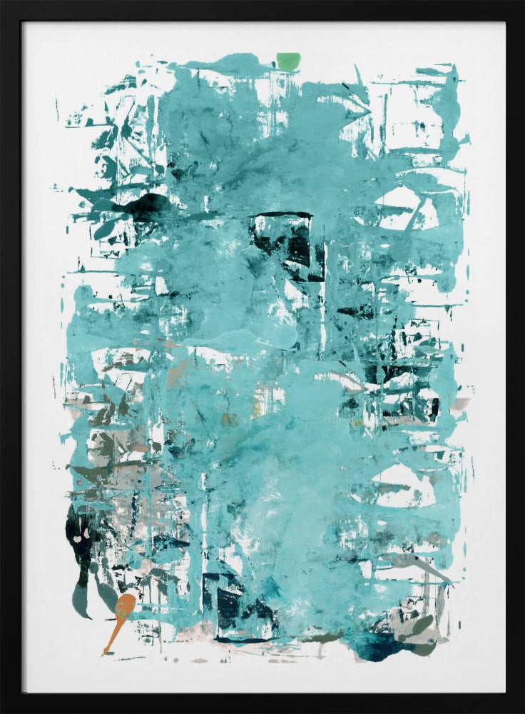 Abstract Neutral Scrapes 3 | Poster