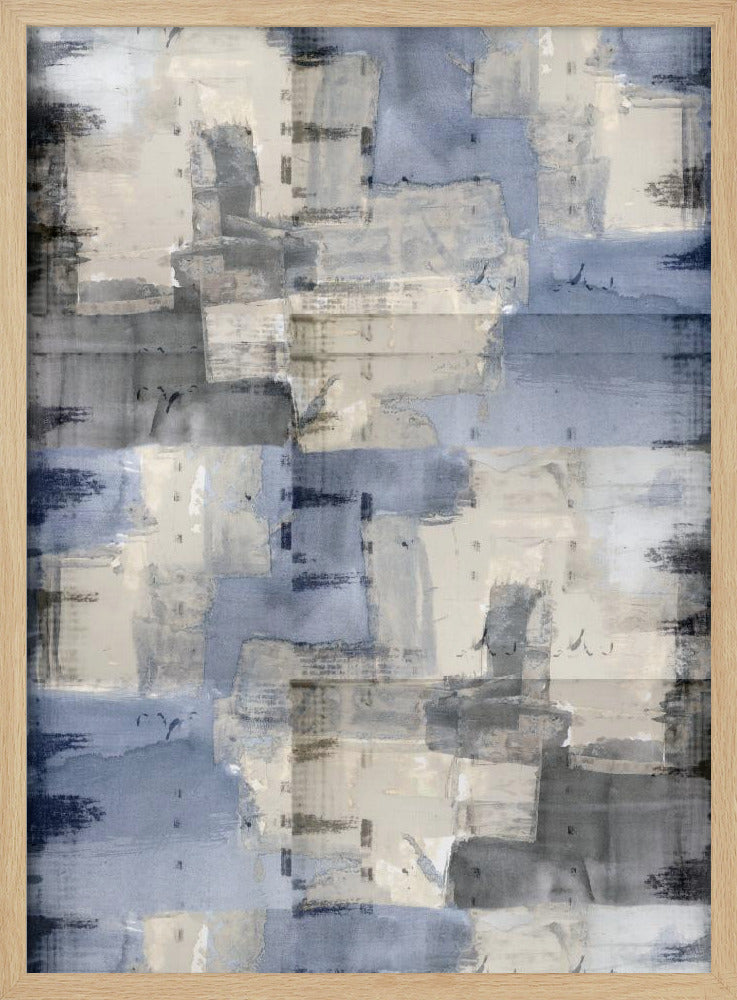 Abstracte neutrale oppervlaktetextuur 1 | Poster