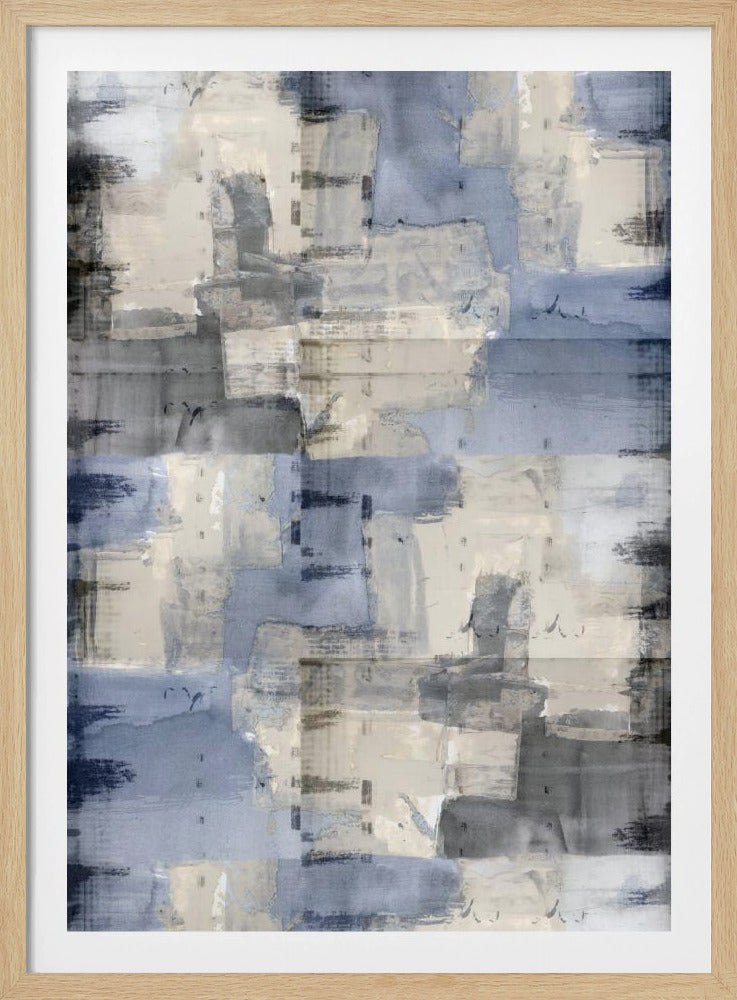 Abstracte neutrale oppervlaktetextuur 1 | Poster