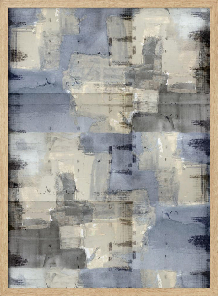 Abstracte neutrale oppervlaktetextuur 2 | Poster