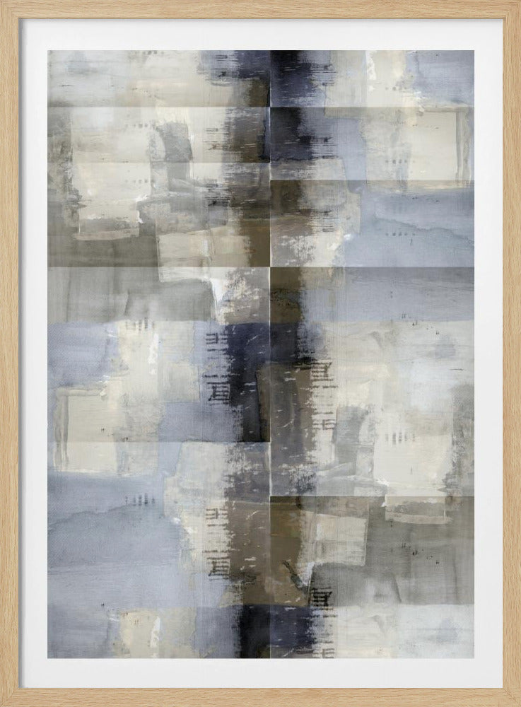 Abstracte neutrale oppervlaktetextuur 3 | Poster