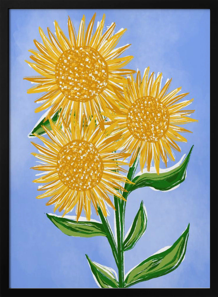Zonnebloemen | Poster