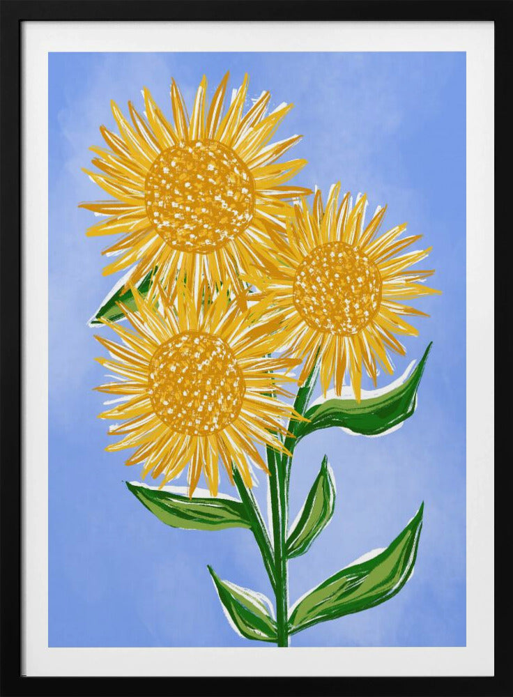 Zonnebloemen | Poster