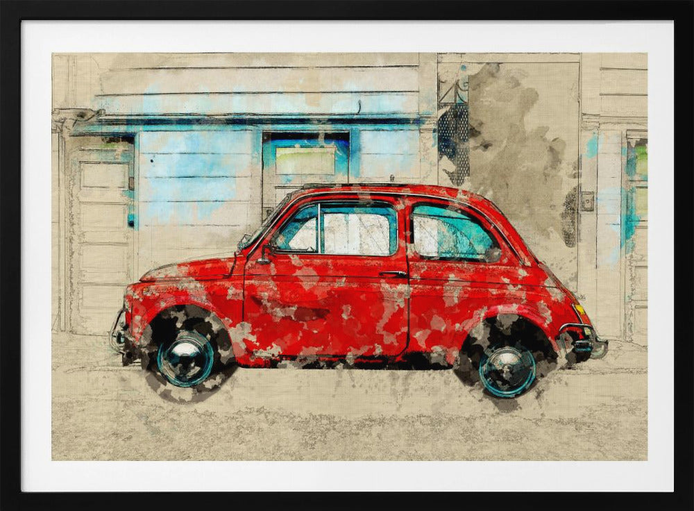 Retro Car | Poster